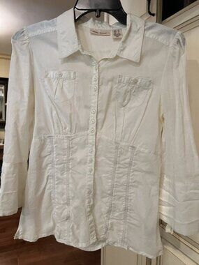 DKNY Vintage Style Blouse NEW